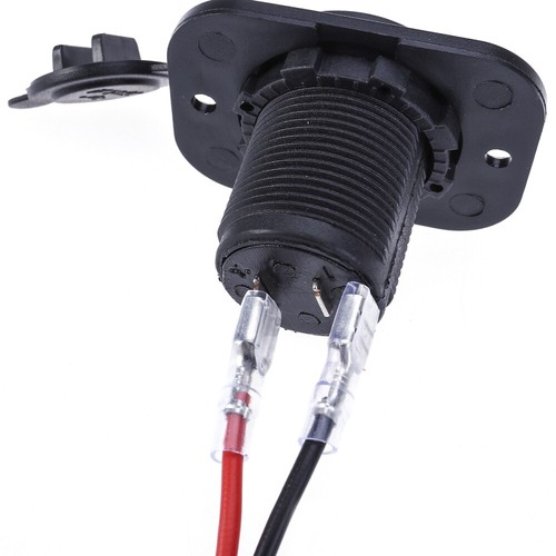 12V Car Motorcycle Dual USB Adapter Cigarette Lighter Socket Power Plug for - 第 5/12 張圖片