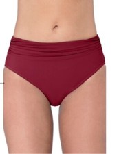 NEW Profile by Gottex Tutti Frutti Shirred Bikini Bottoms 8