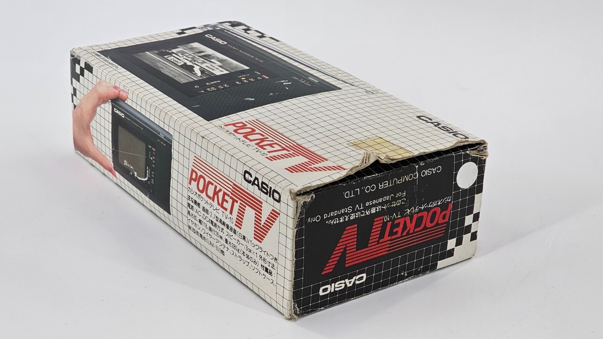 Casio Pocket Television TV-10 Portable TV Handheld for sale