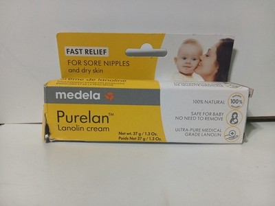 Medela Purelan Lanolin Nipple Cream Breastfeeding 100% Natural 37g/1.3oz Exp7/28