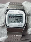Seiko M929 5019 Digital Watch Parts Repair Lot Chronograph Vintage Works Bad LCD