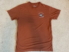 Salty Crew Graphic T Shirt Mens XL Rust Brown Surf Fishing Streetwear