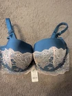36F  TEAL BOUX AVENUE MYAH UNDERWIRED  BALCONETTE BRA  BNWOT RRP £34