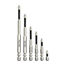 Impact Driver Bit 6Pcs Screw Holding Design Professional Tool Accessory