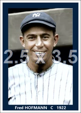 Fred Hofmann - 1922 New York Yankees - choose a style - colorized print