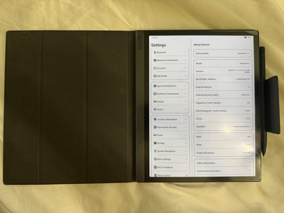 ONYX BOOX Tab Ultra C 128GB, Wi-Fi, 10.3 in Tablet - Black