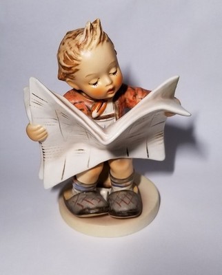 Goebel Hummel Figurine W. GERMANY  Latest News'' #184