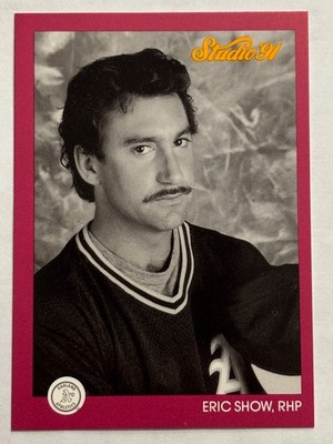 1991 Studio #108 Eric Show Oakland Athletics