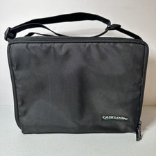 Vintage Case Logic 30 CD Black Carrying Storage Travel Tote