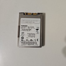 Toshiba MK1216GSG disque dur micro-SATA 1,8" pouces 120 Go