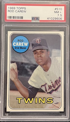 1969 Topps Rod Carew #510 card