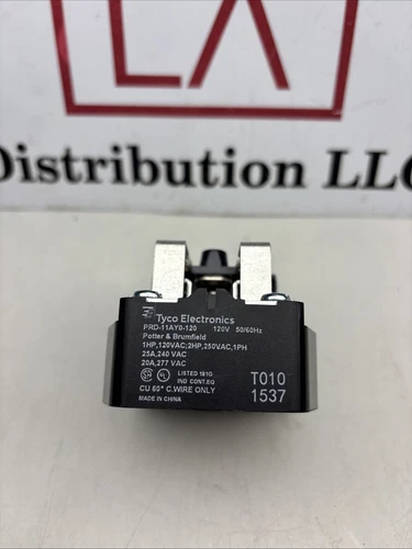 Tyco RC-PRD11AYO-120 DPDT 120 Volt Coil Relay NEW Open Box - Picture 3 of 7
