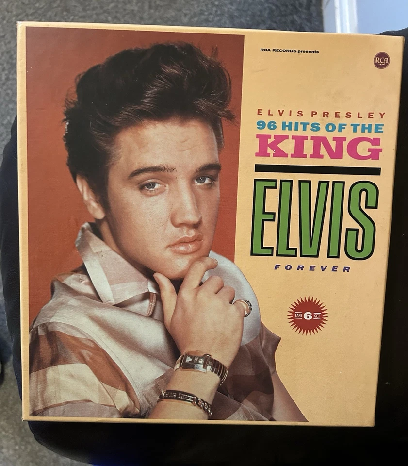 Elvis Presley - 96 Hits of the King - Elvis Forever - 6 Cassette Tape Box Set