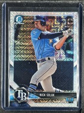 Solak, Nick - 2018 Bowman Draft Chrome Asia Mojo