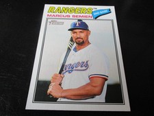 MARCUS SEMIEN     (texas rangers - 2B)   2026  topps heritage  CARD #366  mint