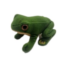 Steiff Frosch 2370/08 Stofftier Kuscheltier Plüschtier ca. 10 cm Ohne Fahne 