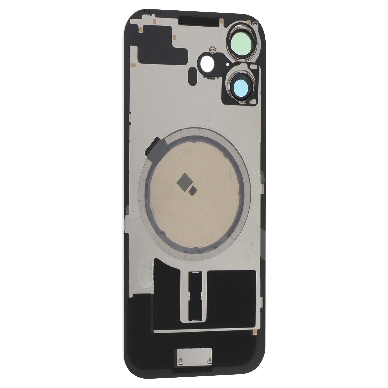 Cache Batterie iPhone 17 Blanc Clappio avec Châssis Métal et Module Arrière - 2