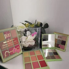 Pixi Hello Kitty Chrome Glow Palette & Eye Effects Eyeshadow Palette Bundle NIP