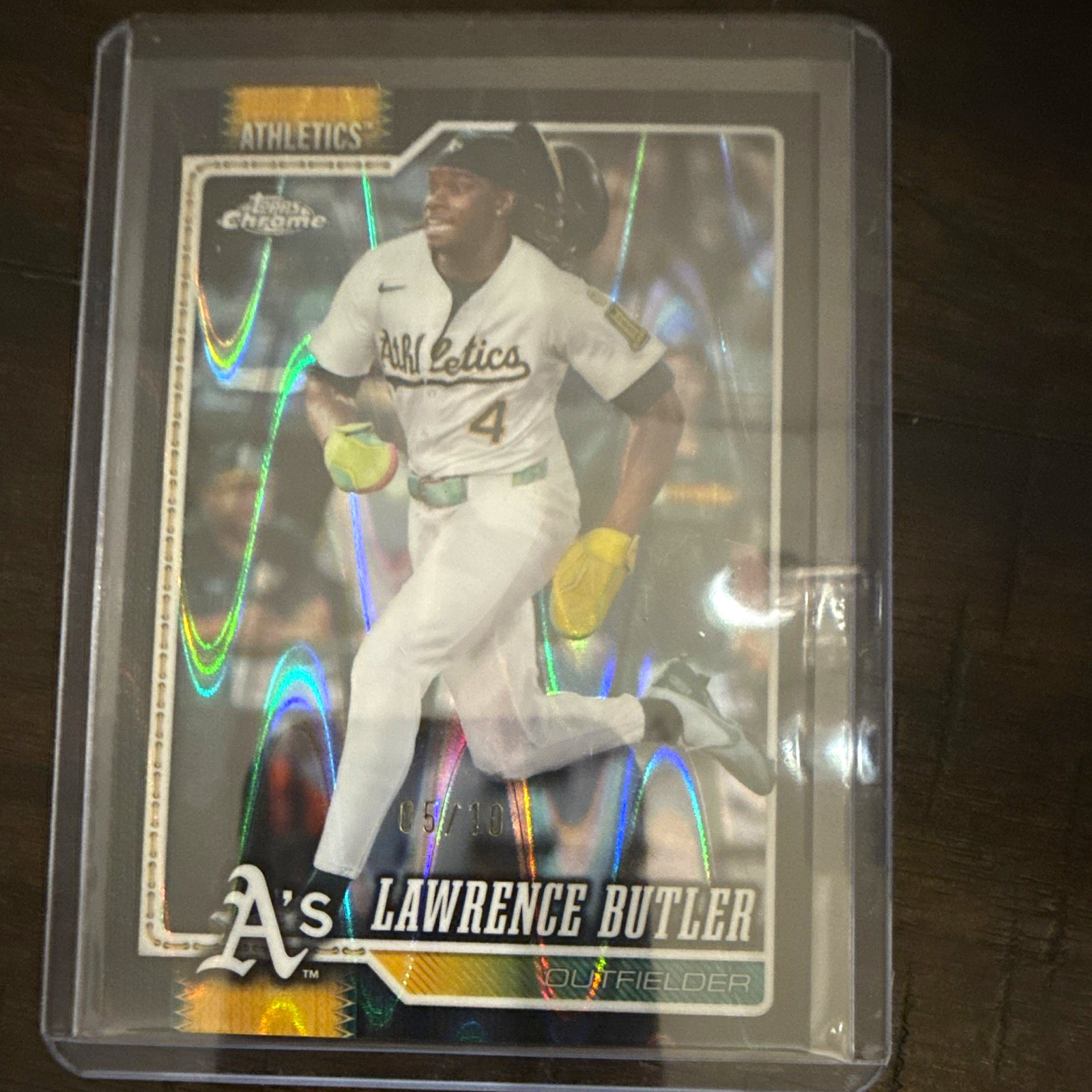 Topps 2026 Lawrence Butler black wave #223 Refractor 5 of 10 made!