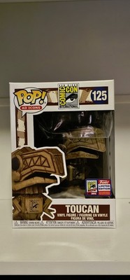 Funko POP! San Diego Comic Con - Toucan #125 w/Protector (DAMAGE)