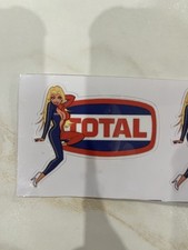 Autocollants Total Neuf Vintage 