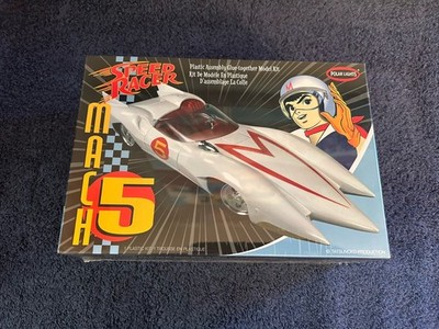 Speed Racer Mach 5 Plastic Assembly Glue-Together Model Kit NIB