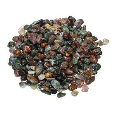 Pour Tumbled Chips Stones, 1lb/500g Fluorit Trommelstein, Ocean Jasper