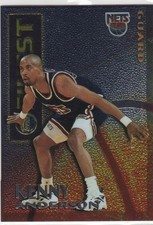 KENNY ANDERSON 1995-96 TOPPS FINEST MYSTERY BORDERLESS INSERT M5