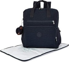Kipling Audrie Backpack Diaper Bag True Blue Tonal