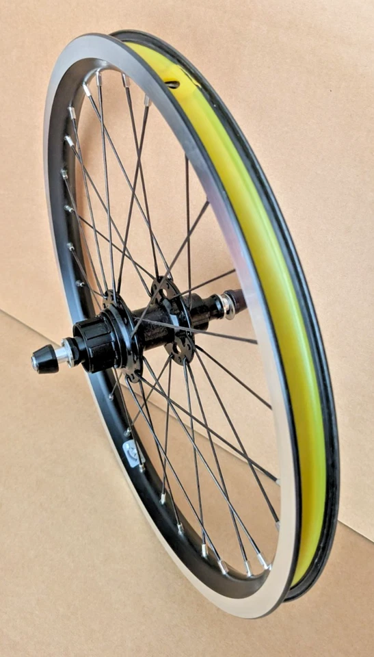 Brompton P Line Advance Superlight 4 Speed Black Rear Wheel - Retail £200.00 - Image 2 of 4