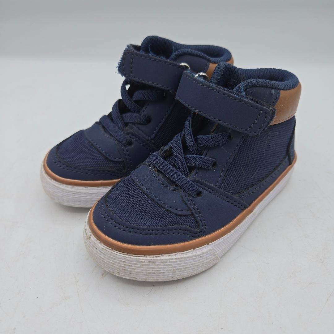 The Children&rsquo;s Place Navy Blue High Top Sneakers Size 6
