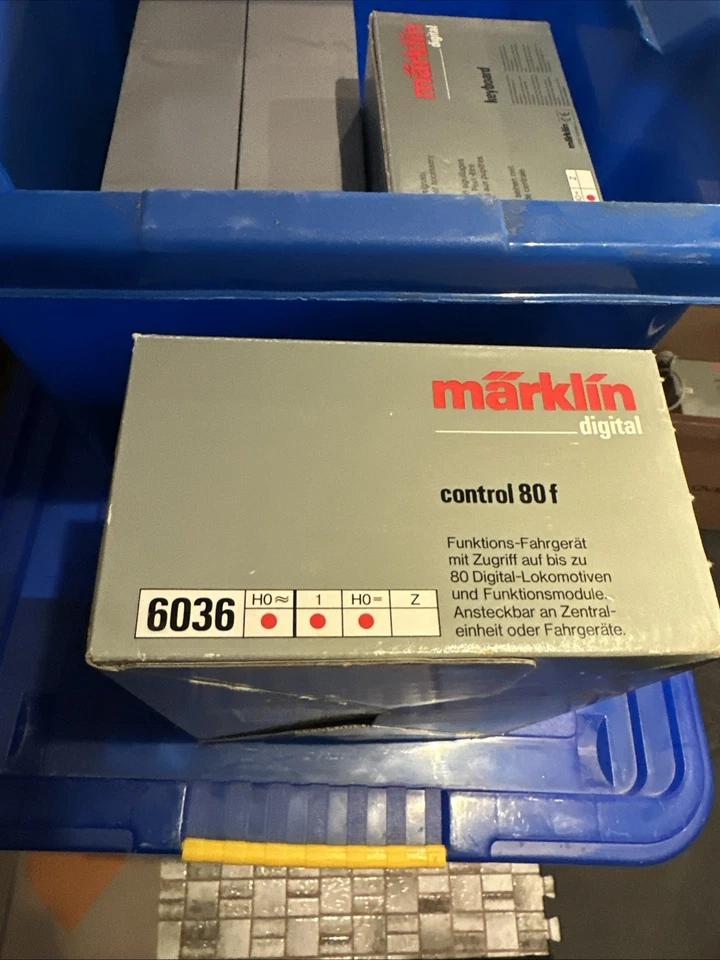 MÄRKLIN 6036 Control 80f  in OVP - Digital Steuergerät mit Regler - Bild 3 von 3