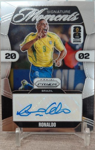 2026 Panini Prizm FIFA World Cup Ronaldo Moments Auto