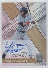 2019 Panini Elite Extra Edition Auto Yordys Valdes #63 Auto rf2