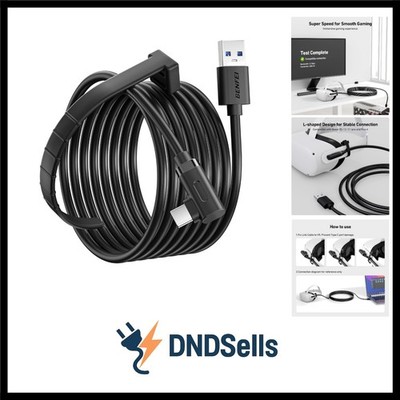 Link Kabel 5M Kompatibel mit Oculus/Meta Quest 3S/3/2/1/Quest Pro und Pico 4/...