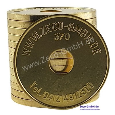 20 x Waschmarken WM2, Wertmarke 24mm x 1,8mm, kompatibel mit Miele WM2 1699370