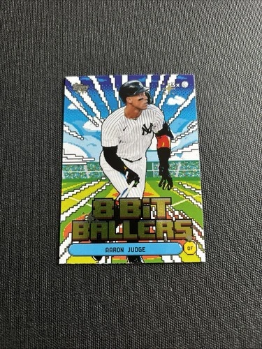 Topps Series 1 8-Bit Ballers Aaron Judge Insert Card #8B-10