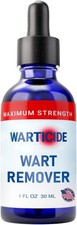 Warticide Fast-Acting Wart Remover - Effective Plantar and Genital Wart Remov...