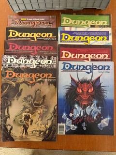 Dungeon Magazine Lot D&D 17 Issues Including 7 12 17 18 20 MORE