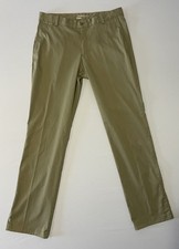 Nike Golf Tour Performance Pants Mens Size 34x34 Tan Dri-Fit Tech Stretch