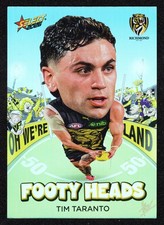 2026 AFL SELECT FOOTY STARS FOOTY HEADS CARD - [RICHMOND] - FH84 Tim TARANTO
