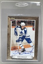 Dan Daoust 2024 Upper Deck Engrained Icons #BH-DD Beehive Portrait Auto