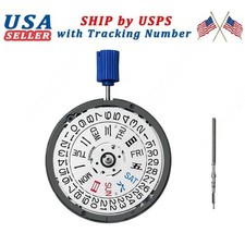 NEW GENUINE FOR SEIKO SII NH36 NH36A MOVEMENT AUTOMATIC DATE at 3 WHITE DATE