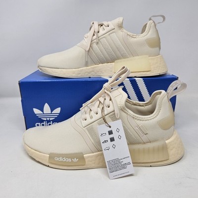 adidas NMD_R1 Boost 'Beige' Comfy Athletic Shoes / HQ4248 / Women's Size 9