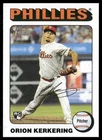 Orion Kerkering Rookie 2024 Topps Heritage White Border Philadelphia Phillies