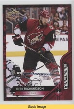 2016-17 Upper Deck Compendium Red Brad Richardson #19 READ l1s