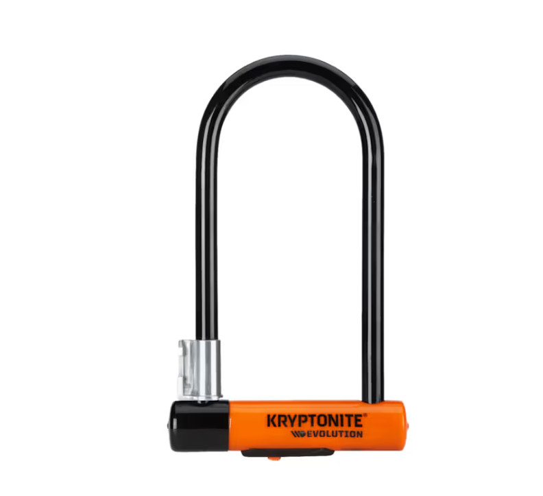 Kryptonite New-U Evolution Standard U-Lock Size 14mm x 22.9cm (9") x 10.2cm (4")
