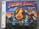Vintage FIREBALL ISLAND Board Game Milton Bradley, 1986 NEAR COMPLETE RARE Game