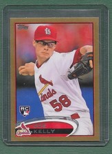 2012 Topps Update #US242 Joe Kelly Gold Rookie 2012 Card St. Louis Cardinals. rookie card picture