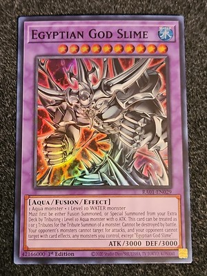 Egyptian God Slime - RA01-EN029 - Super Rare - 1st Edition x1 - Near Mint